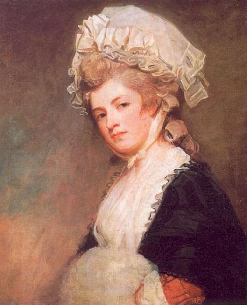 George Romney Mrs Mary Robinson oil painting image